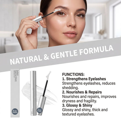 Eyelash Essential Serum 15ml Nourishing Lash Care Liquid for Natural Curl Thicker Fuller Longer Eyelashes Lash Care Products