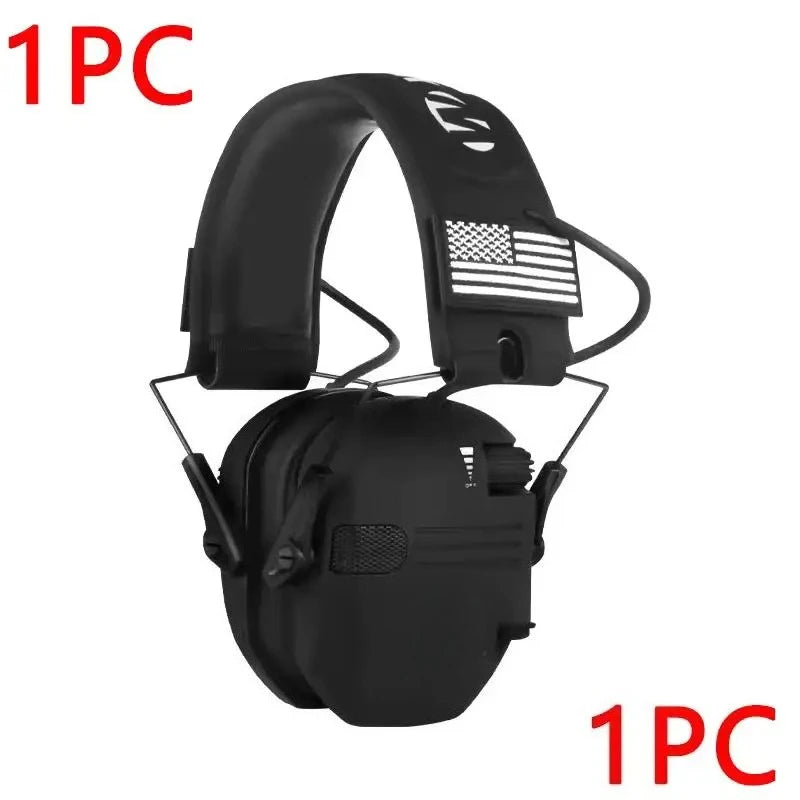 Shooting Hunting Electronic Earmuffs Active Noise Cancelling Protect Hearing Tactical Headset NRR22 EMI Filtering Sound Amplify