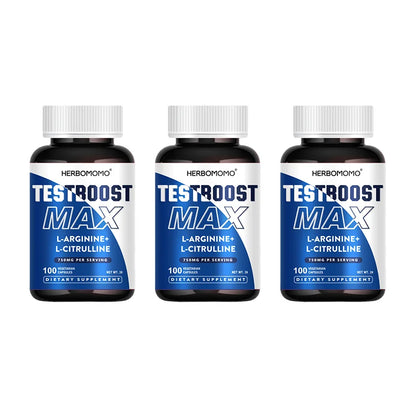 100 Capsules L-Arginine & L-Citrulline Male Enhancing Supplement for Reproductive Health Natural Energizer Supporting Energy And