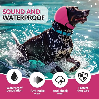 Hearing Protection Dog Calming Earmuff Noise Reduction Waterproof Dog Soothing Headcover Shock Proof Dog Earmuffs