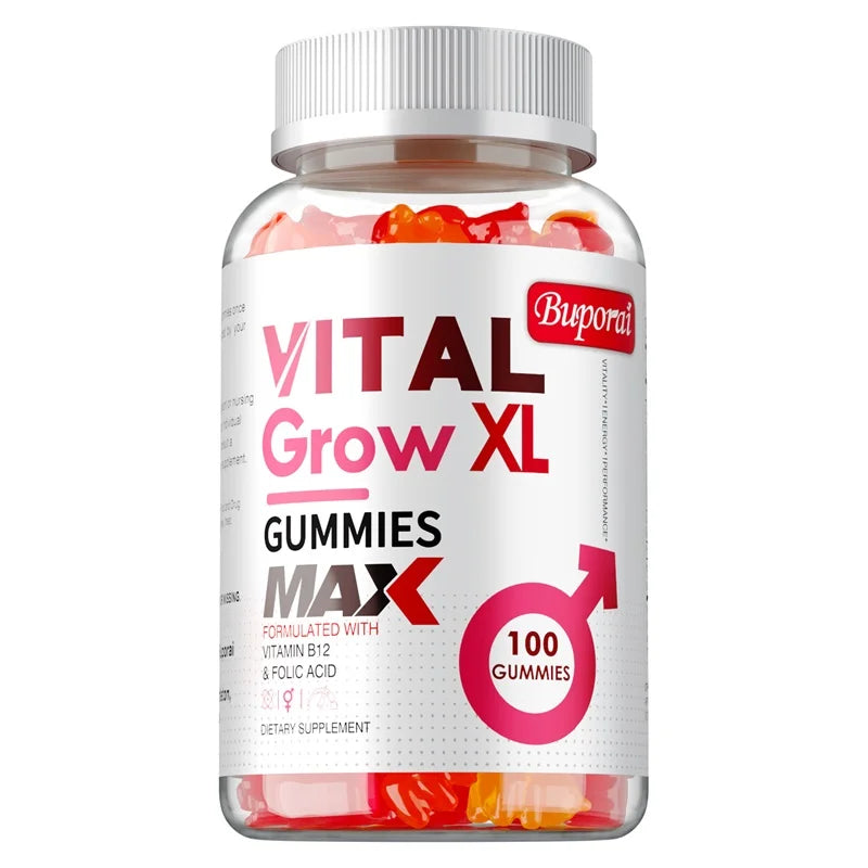 Vital Grow XL Male Gummies - Male Energy Management, Enhancing Male Vitality and Endurance, and Improving Athletic Performance