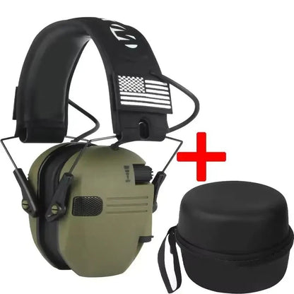 Shooting Hunting Electronic Earmuffs Active Noise Cancelling Protect Hearing Tactical Headset NRR22 EMI Filtering Sound Amplify