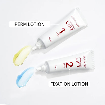 SA USA DE Spain France Fast Shipping Dropshipping 10ml Step 1 2 Fix Perming Set For Lash Brow Lift Perm Fixation Setting Lotion