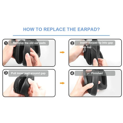 for Logitech G533 G633 G935, GVOEARS Ear Pads G231, G433, G533, G633, G635, G933, G935 Headphone Advanced Mesh Fabric Earmuffs