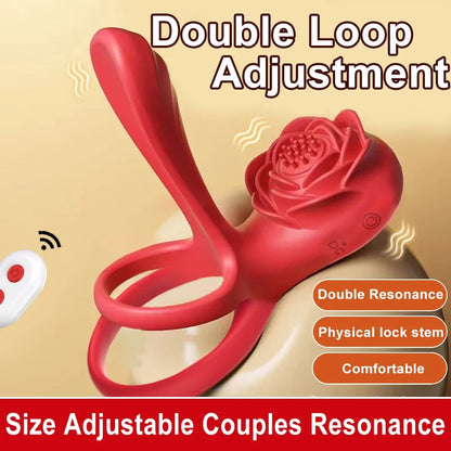 Powerful Penis Vibrator Male Remote Control Cock Ring G-Spot Clitoris Stimulator Delayed Ejaculation Adults Sex Toys for Men 18+