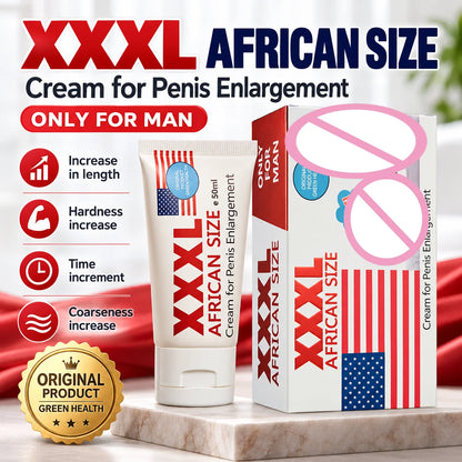 Men's Penis Enlargement Cream 50ml, Topical Male Intimate Cream