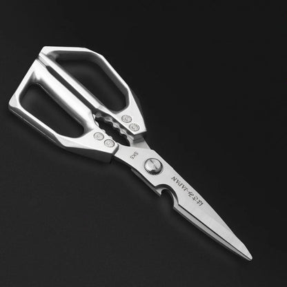 Kitchen Scissors Multi-functional Stainless Steel Household Scissors for Cutting Chicken and Fish Special Shears