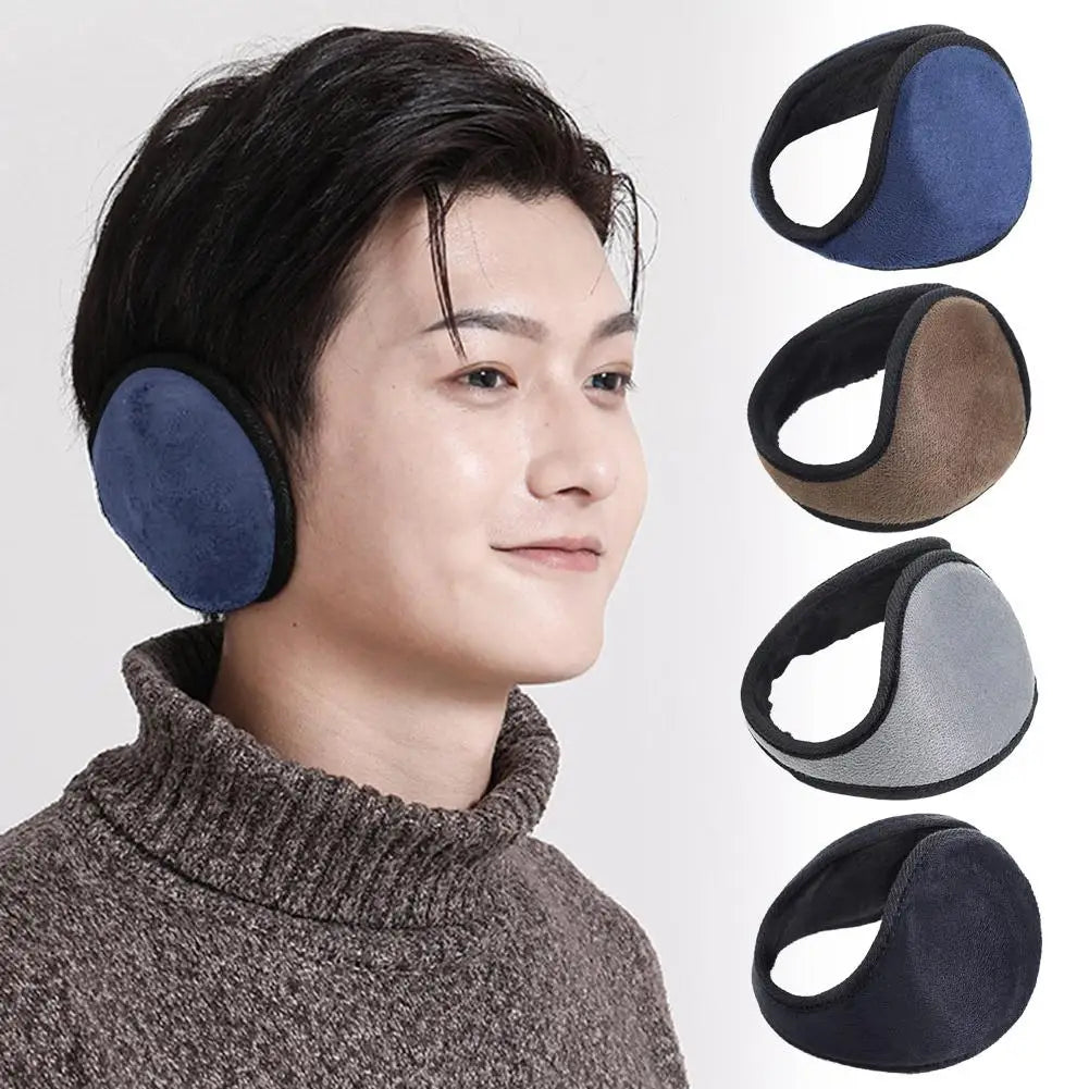 Earmuffs In Winter Cold Weather Earmuffs Soft Plush Ear Warmer Thicken Warmer Ear Cover Outdoor Cycling Ski Plush Ear Protector