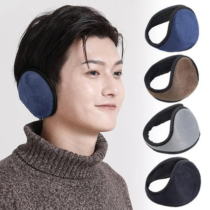 Earmuffs In Winter Cold Weather Earmuffs Soft Plush Ear Warmer Thicken Warmer Ear Cover Outdoor Cycling Ski Plush Ear Protector