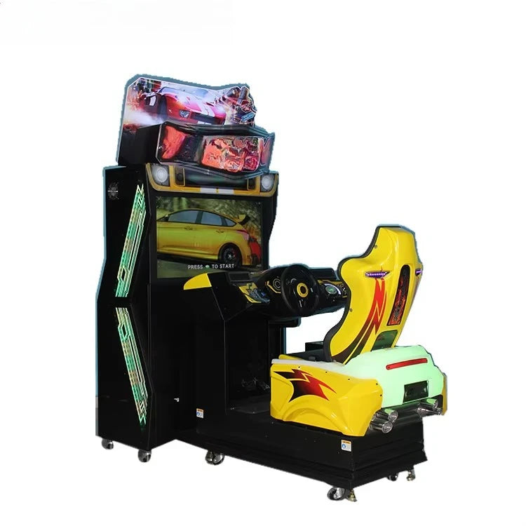 Customized Systems Arcade Racing Machine Arcade Car Coin Operated Games Machine