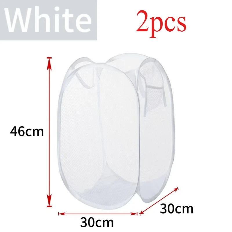Household Dirty Clothes Basket Foldable Storage Basket University Dormitory Living Room Storage Bucket Laundry Bag