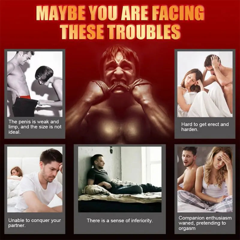 10ml Body Massage Oil Fast Increase Men Thicken Lasting Enlargement Products XXXL Men Skin Body Health Care