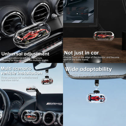 Kicarmod 1/64 Car-mounted Display Transparent  Box（without car）for 1/64 Diecast Model Cars Dustproof Acrylic Showcase