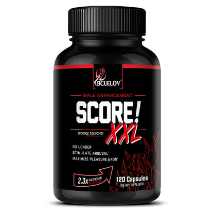 Force Score XXL Supplement with Maca and Tribulus To Help Muscle and Increase Endurance, Promote Men's Health