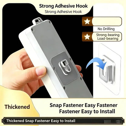 Double-Sided Self Adhesive Wall Hooks Strong Sticky Transparent Traceless Kitchen Bedroom Wall Hook Storage Holders Wholesale