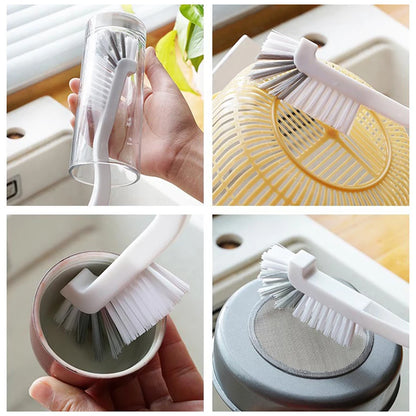Kitchen Cleaning Brushes For Household Use On Bathtub, Shower, Kitchen, Tile Floors, Sink, Grooves, Window Tracks