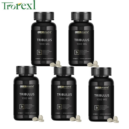 High Purity Tribulus Terrestris Pills, Male Enhancing Supplement,Boosts Energy ,Stamina & Fast Acting 60 tablets