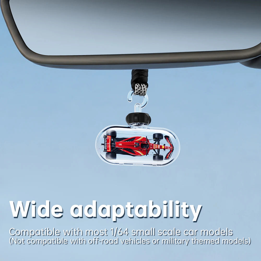 Kicarmod 1/64 Car-mounted Display Transparent  Box（without car）for 1/64 Diecast Model Cars Dustproof Acrylic Showcase