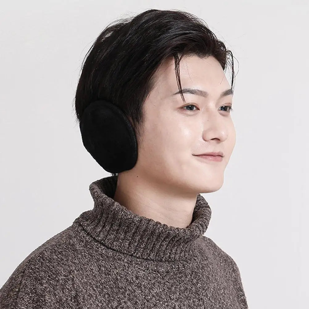 Earmuffs In Winter Cold Weather Earmuffs Soft Plush Ear Warmer Thicken Warmer Ear Cover Outdoor Cycling Ski Plush Ear Protector