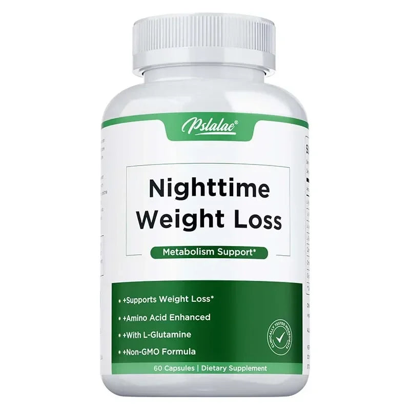 Nighttime Weight Loss Supplements - Appetite Suppressant, Burns Fat, Improves Digestion, Promotes Sleep and Relaxation