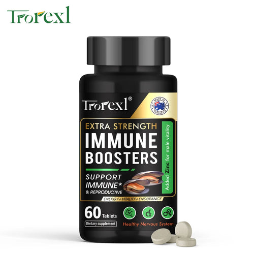 Natural Male Performance Support | Male Enhancing for Stamina, Endurance & Muscle Growt | Premium Oyster, Maca & Ginseng Formula