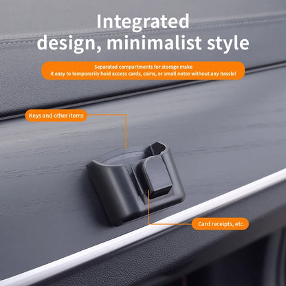 Car Compact Mini Storage Box, Coin Card, Small Item Storage Box, Sedan SUV Universal Interior Accessories