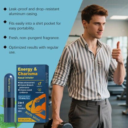 Men's Nasal Suction Stick Mild, Nourishing, Cooling and Comfortable Daily Body Care Nasal Suction Stick for Boys-k12
