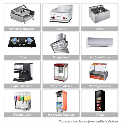 Customized Fully Equipped Mobile Dining Car - BBQ Pizza Coffee Ice Cream Hot Dog Snack Concession Trailer