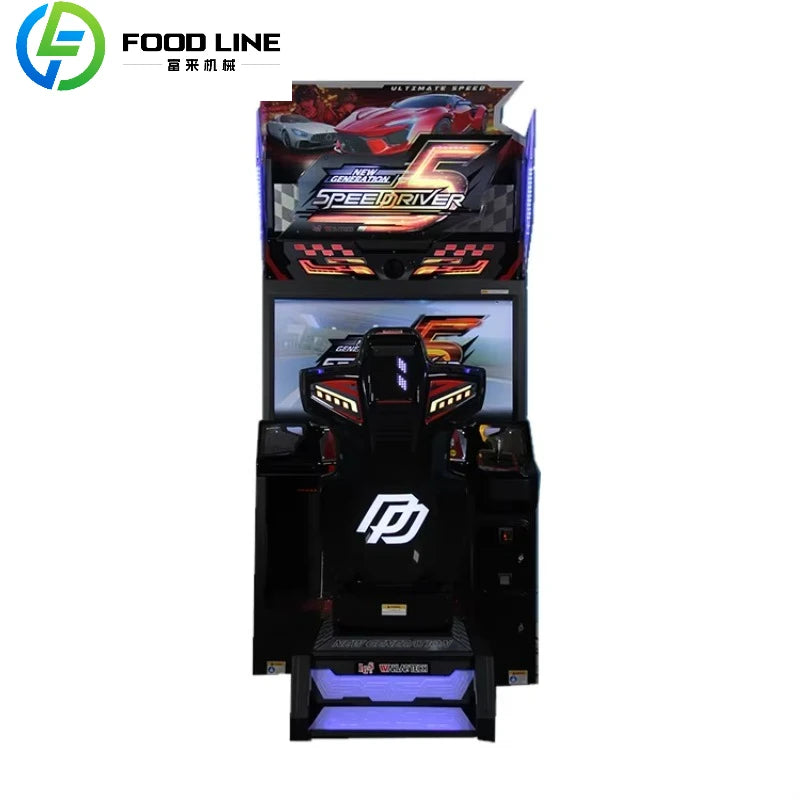 Customized Systems Arcade Racing Machine Arcade Car Coin Operated Games Machine
