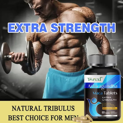 Male Enhancing Supplement, Supports Reproductive Health Energizer, Men Muscle Builder Enlargement Pills, Endurance tablets