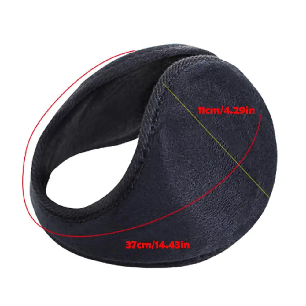 Earmuffs In Winter Cold Weather Earmuffs Soft Plush Ear Warmer Thicken Warmer Ear Cover Outdoor Cycling Ski Plush Ear Protector