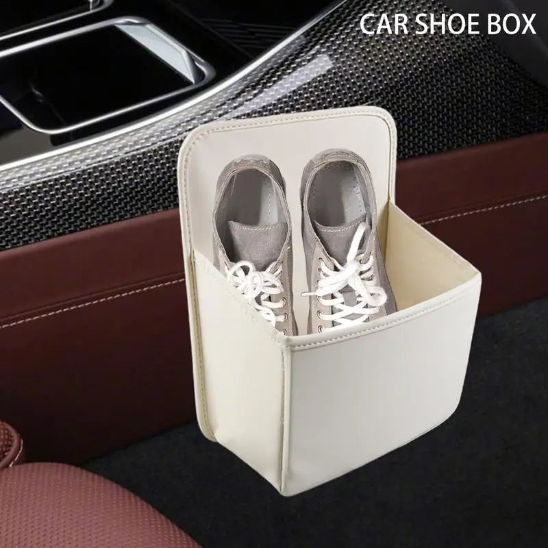 Car Special Shoes Box Trunk Item Storage Box Cute Cartoon Waterproof Hanging Large Capacity Car Storage Shoes Box On The Car