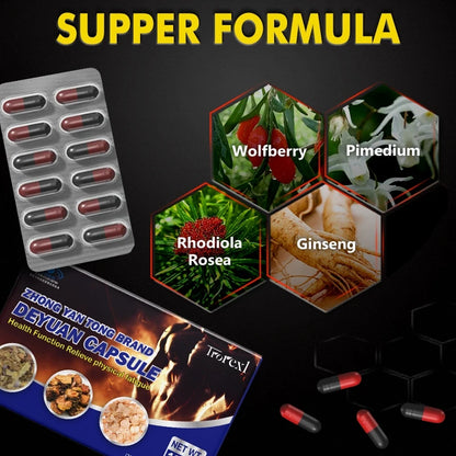 Powerful High Purity Epimedium Supplements Natural Organic Manhood Erection Pill Improve Performance and Increase Size
