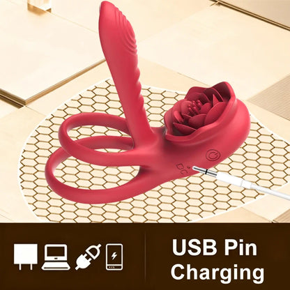 Powerful Penis Vibrator Male Remote Control Cock Ring G-Spot Clitoris Stimulator Delayed Ejaculation Adults Sex Toys for Men 18+