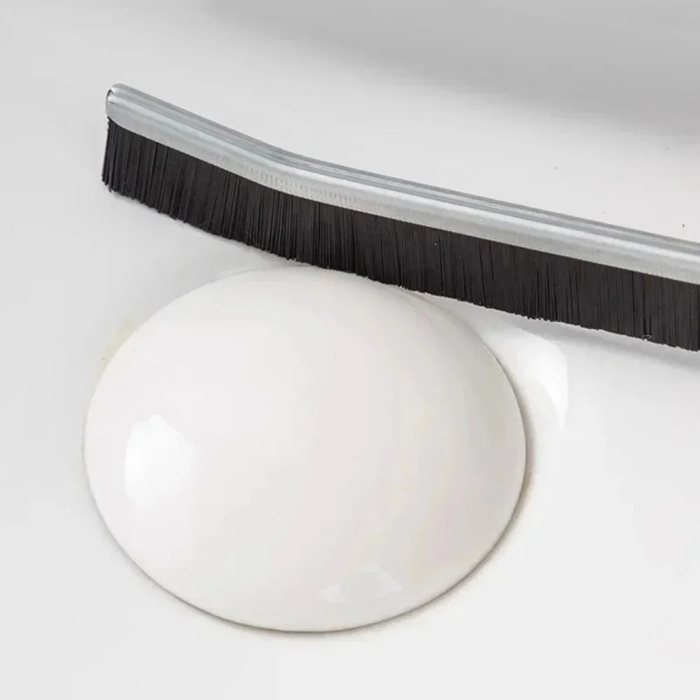 Bathroom Kitchen Gap Cleaning Brush Durable Grout Hard Bristle Long Handle Cleaner Brush for Tile Gaps Window Frames Door Track